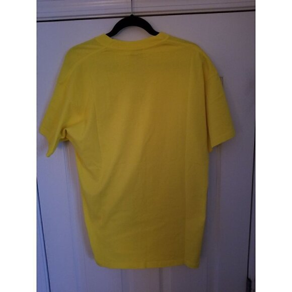 Nike MEN NRG ACG EVO LOGO TEE OPTI YELLOW ACTIVE FUCHSIA SIZE: MEDIUM - Picture 7 of 12